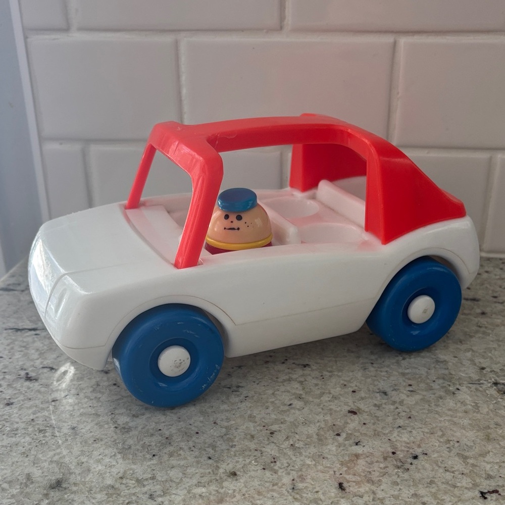 Vintage Little Tikes Toddle Tots Family Car